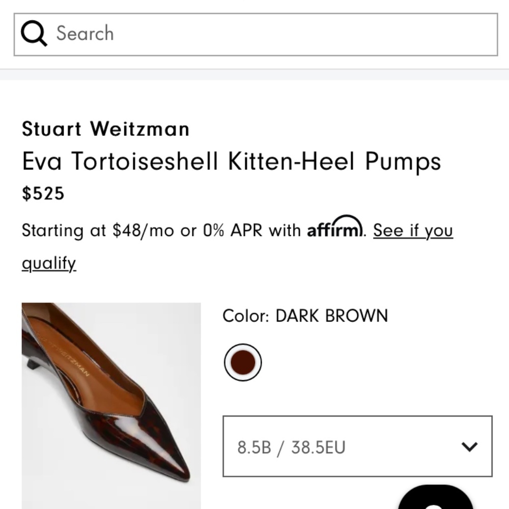 Stuart Weitzman New Without Box Size 7 1/2 - image 5